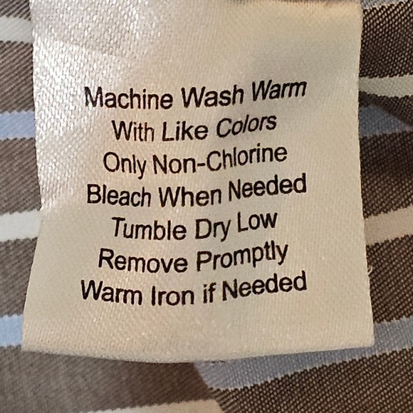 Pronto Uomo Non Iron Striped Dress Shirt Long Sleeve Button Up XL - Picture 8 of 13